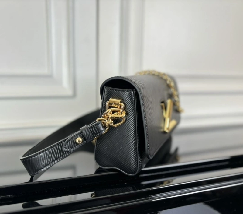 Sleek LX Twist Denim Bags 13663