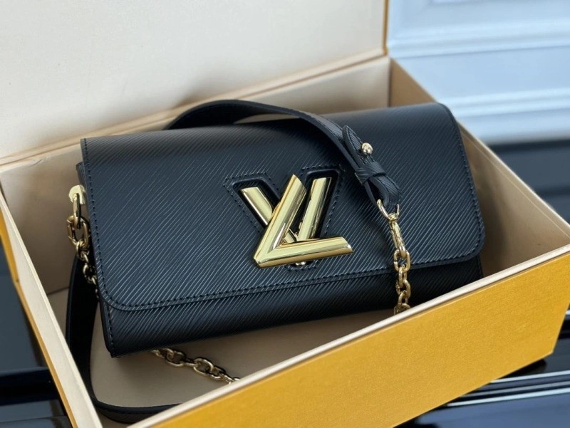 Sleek LX Twist Denim Bags 13663