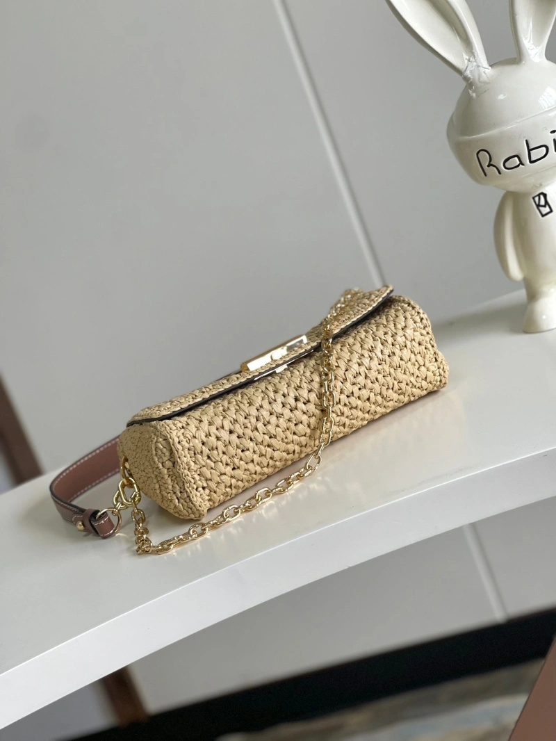 Classic LX Twist Denim Bags 13641