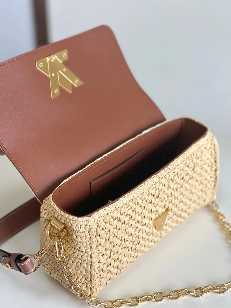 Classic LX Twist Denim Bags 13641