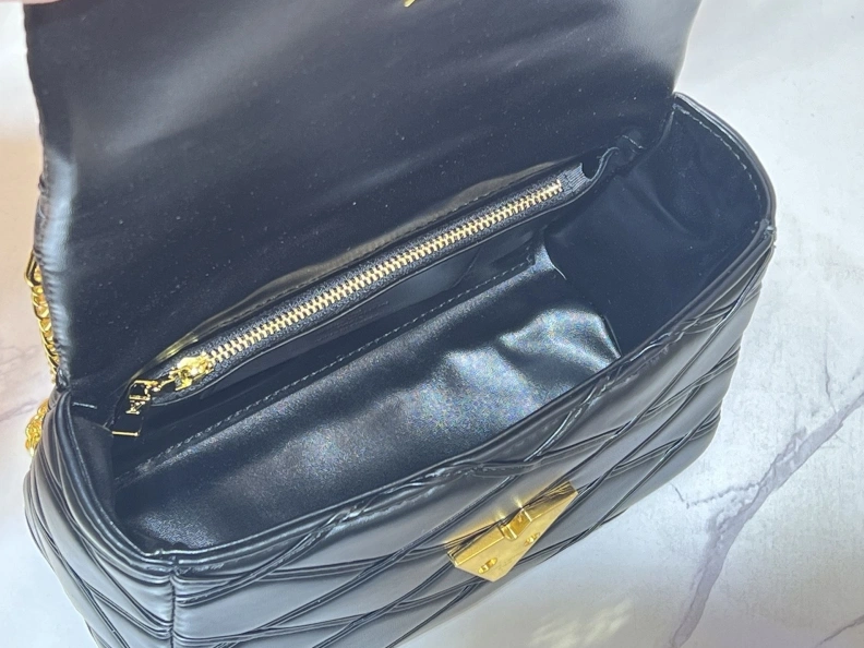 LX Twist Denim Bags Elegant 22761