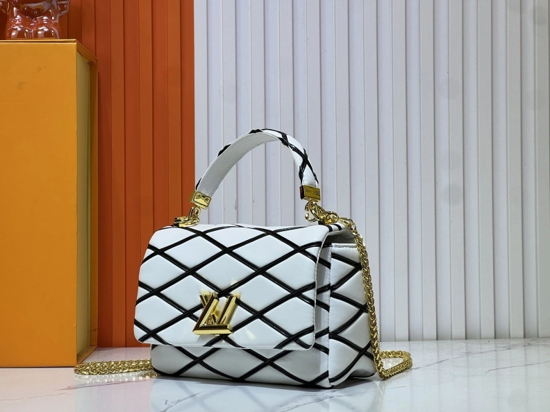 HighQuality LX Twist Denim Bags 22762