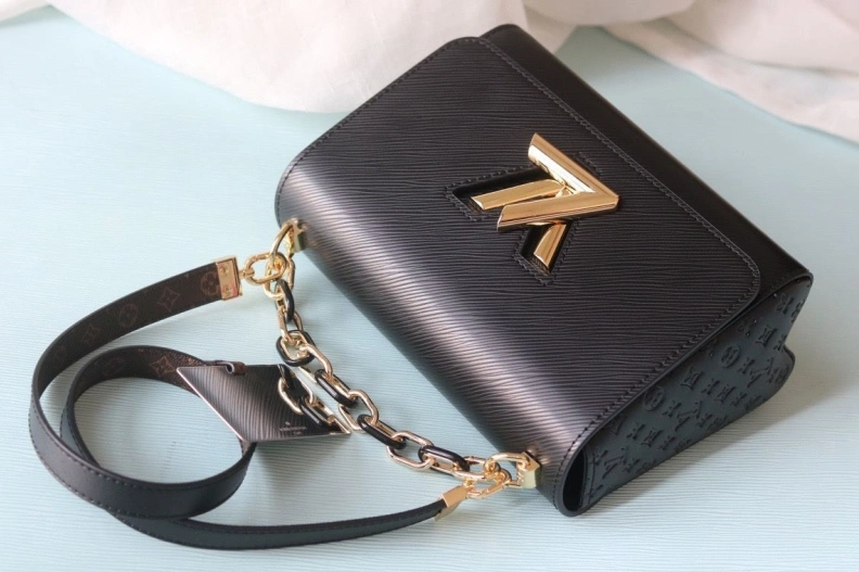 LX Twist Denim Bags Stylish 22722