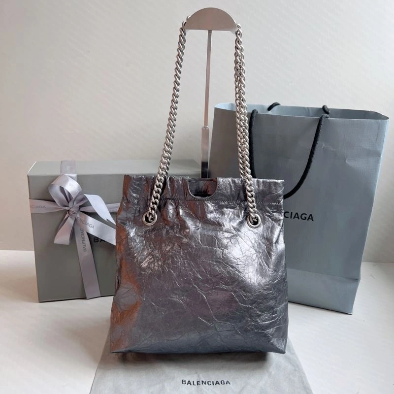 SmartChoice Bxlxnciaga Crush Tote Bags 85858