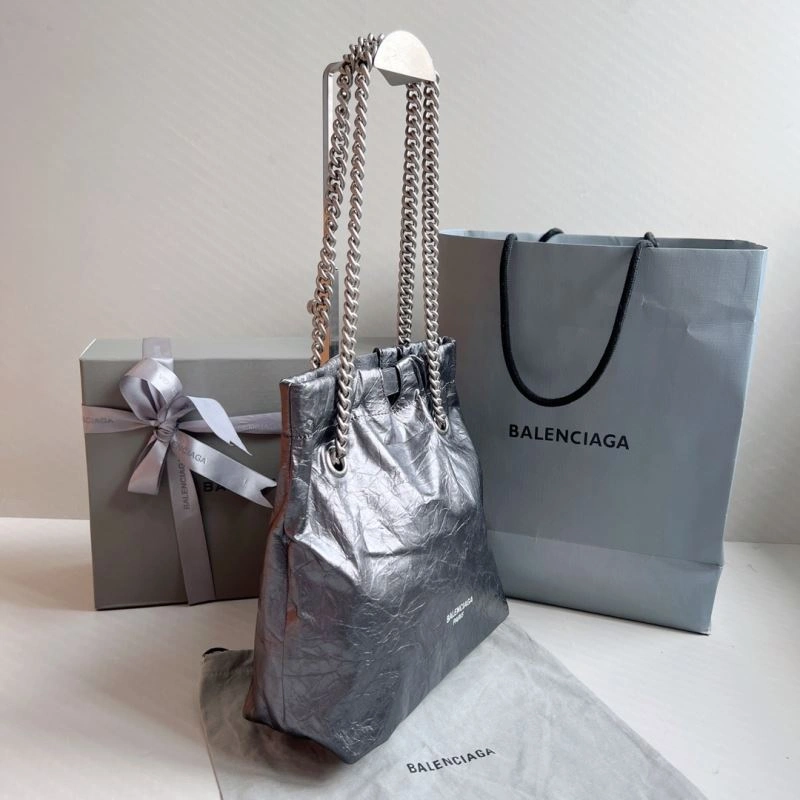 SmartChoice Bxlxnciaga Crush Tote Bags 85858