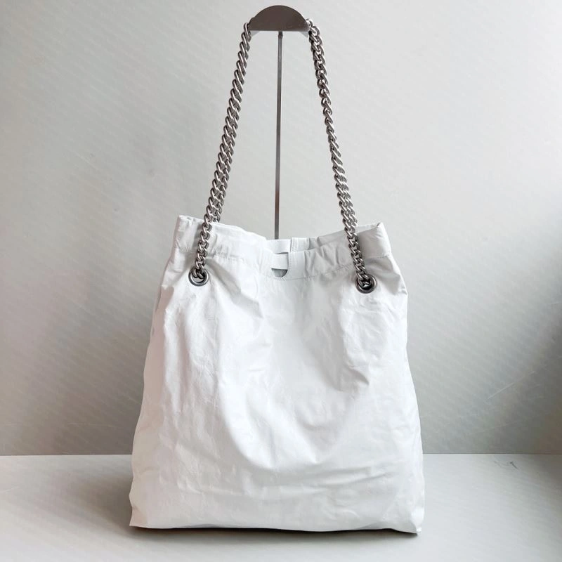 Elegant Bxlxnciaga Crush Tote Bags 85852