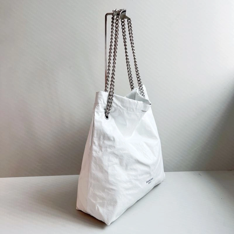 Elegant Bxlxnciaga Crush Tote Bags 85852