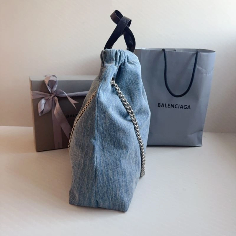 Timeless Bxlxnciaga Crush Tote Bags 85835
