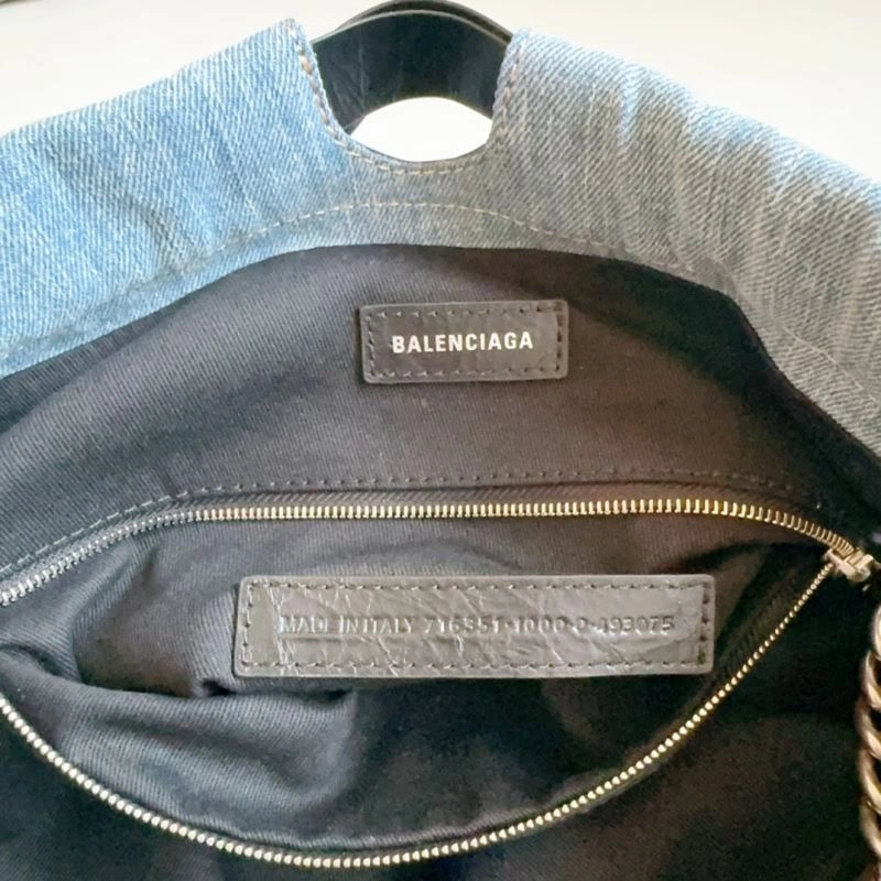 Timeless Bxlxnciaga Crush Tote Bags 85835