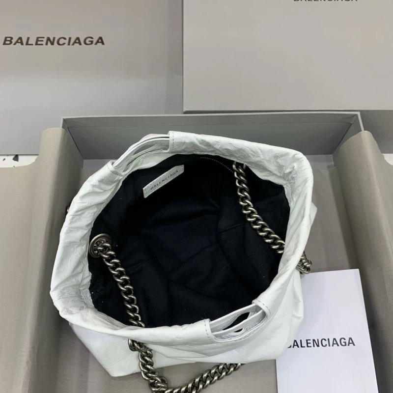 Lightweight Bxlxnciaga Crush Tote Bags 85830