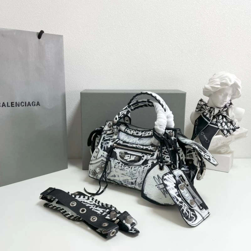 Bxlxnciaga Top Handle Bags Sleek 85324
