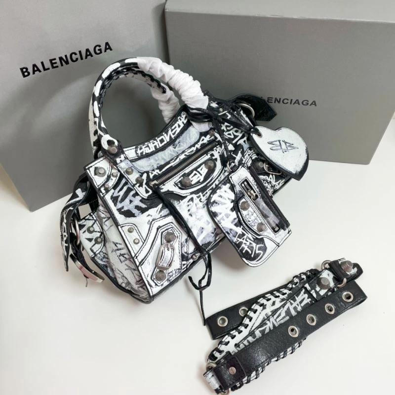 Bxlxnciaga Top Handle Bags Sleek 85324