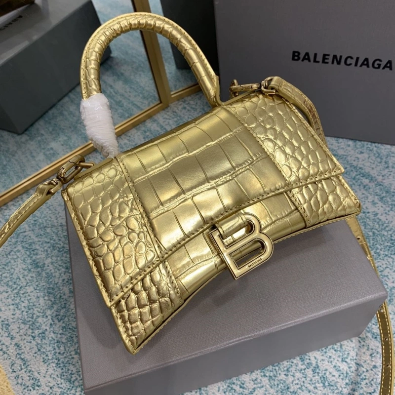 Trendy Bxlxnciaga Hourglass Bags 84399