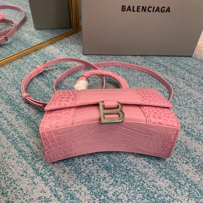 Trendy Bxlxnciaga Hourglass Bags 84365