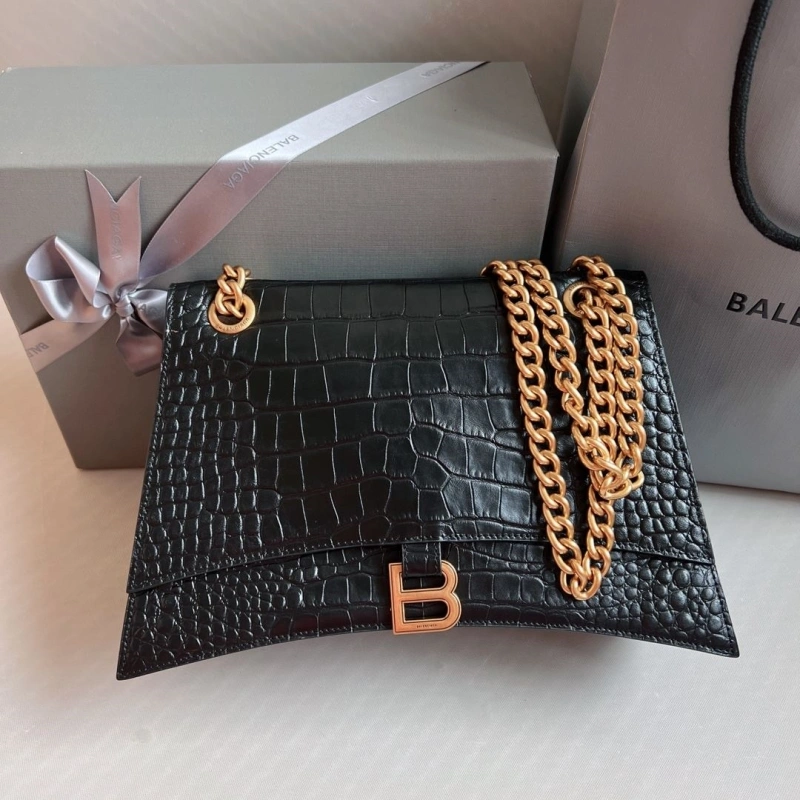 Trendy Bxlxnciaga Hourglass Bags 84362
