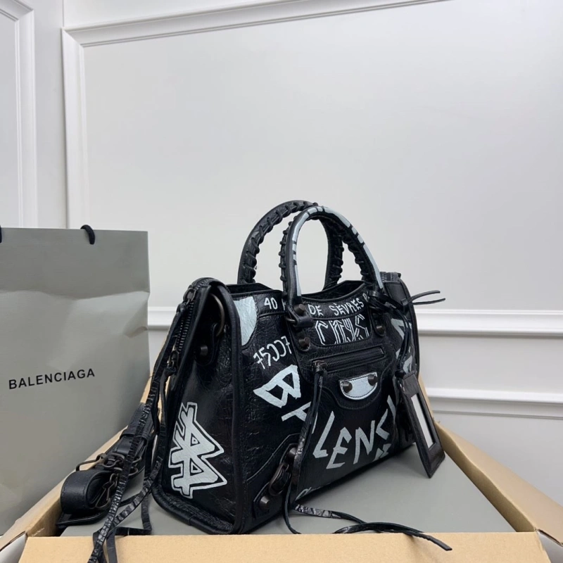 Bxlxnciaga Top Handle Bags Flexible 83903