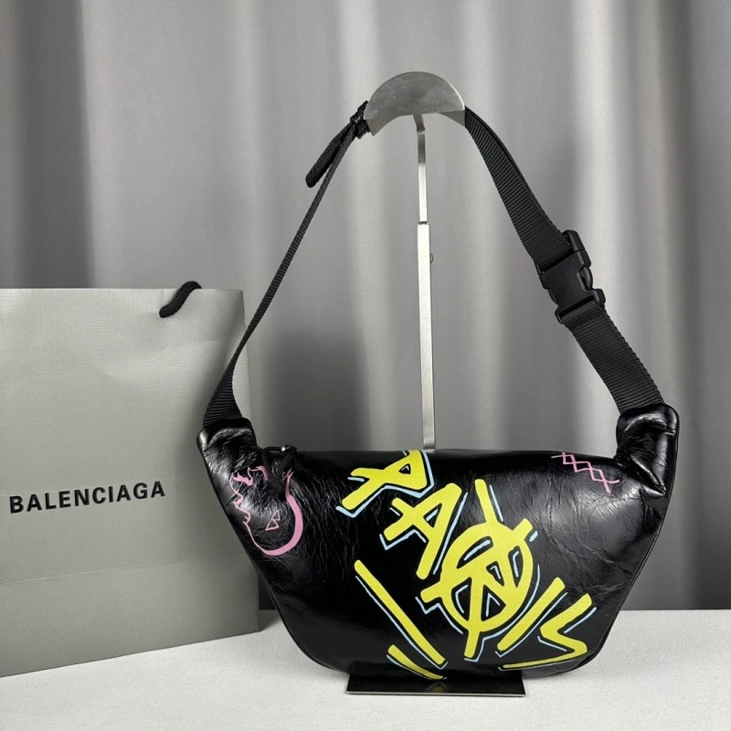 Bxlxnciaga Waist & Chest Packs Refined 83777