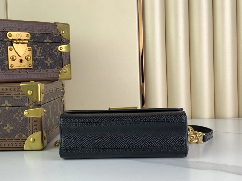 Elegant LX Twist Denim Bags 5156