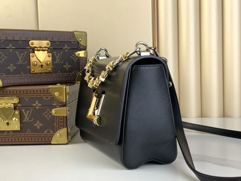 Comfortable LX Twist Denim Bags 3694