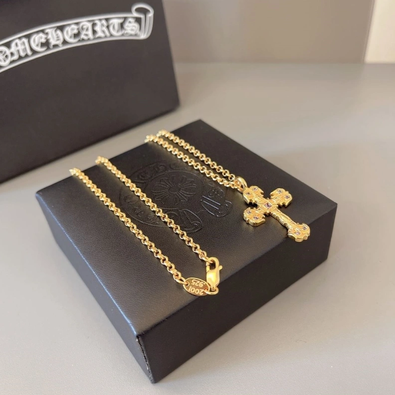 Lightweight Chrxmx Hxxrts Necklaces 297994