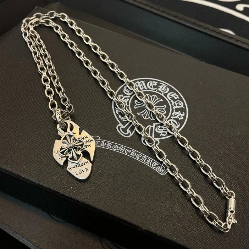 Sleek Chrxmx Hxxrts Necklaces 297997