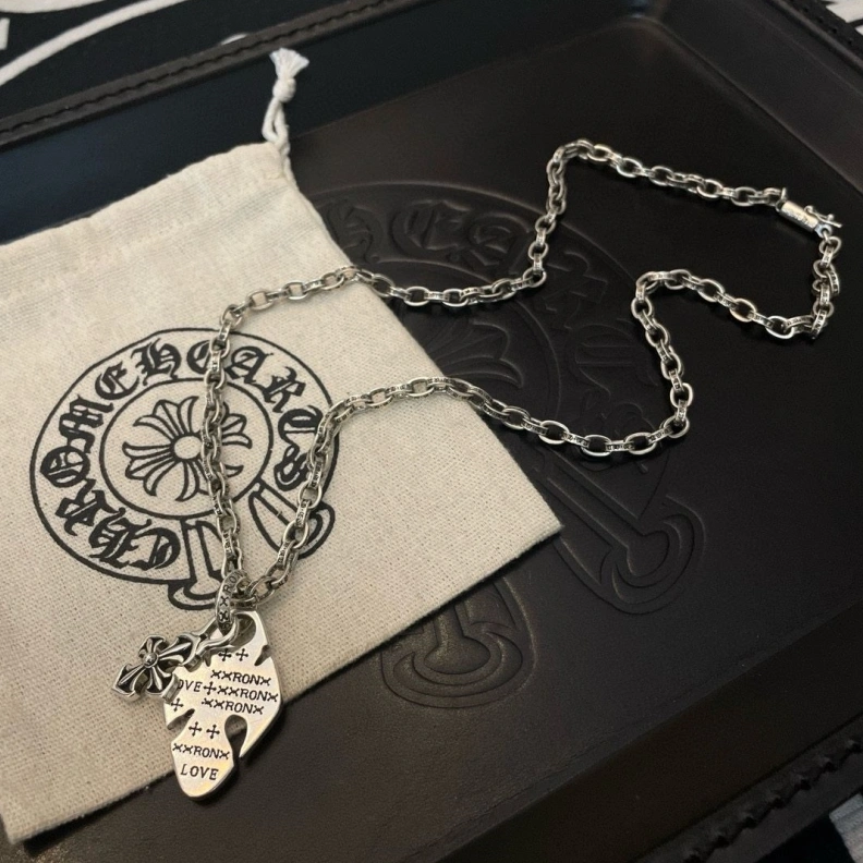 Sleek Chrxmx Hxxrts Necklaces 297997