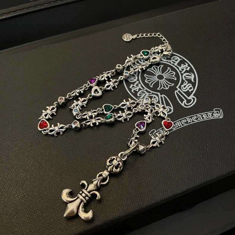 Vibrant Chrxmx Hxxrts Necklaces 297921