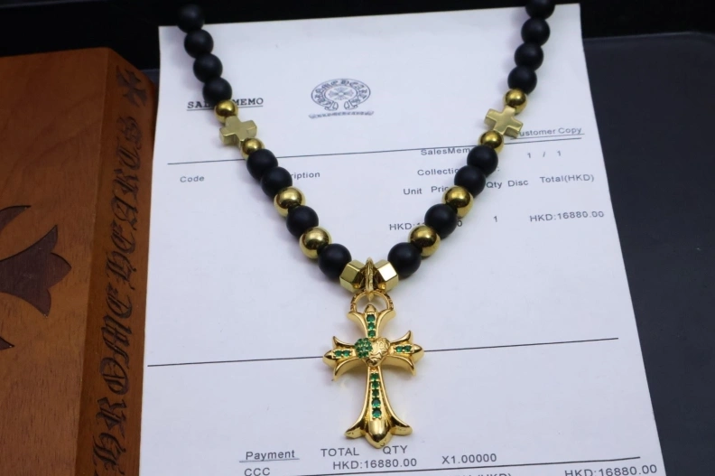 Trendy Chrxmx Hxxrts Necklaces 296230