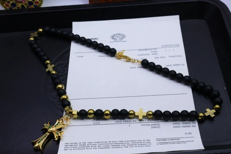 Trendy Chrxmx Hxxrts Necklaces 296230