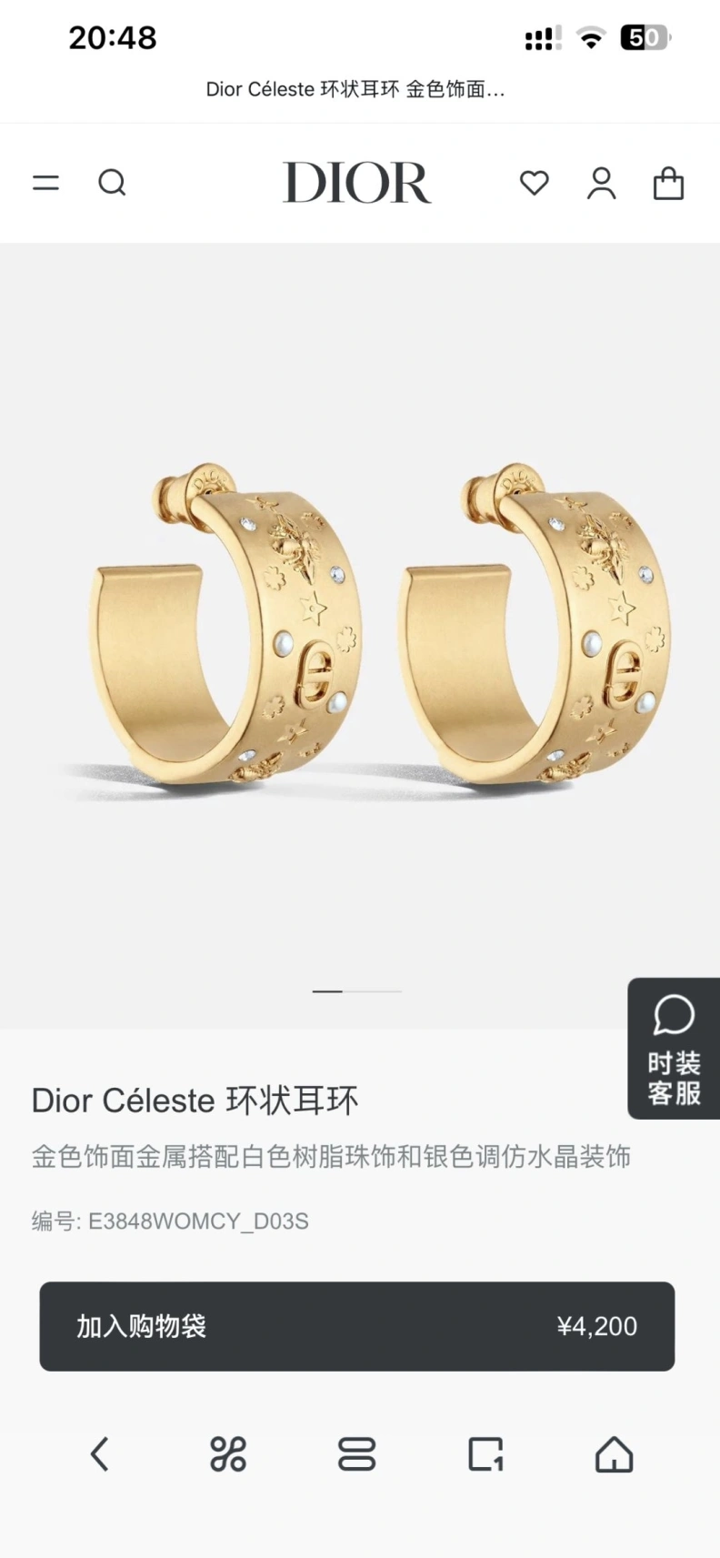 Practical Christian Dxxr Earrings 293960