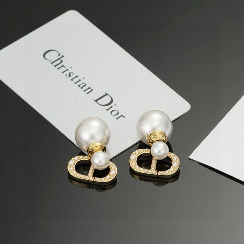 Christian Dxxr Earrings Refined 293950