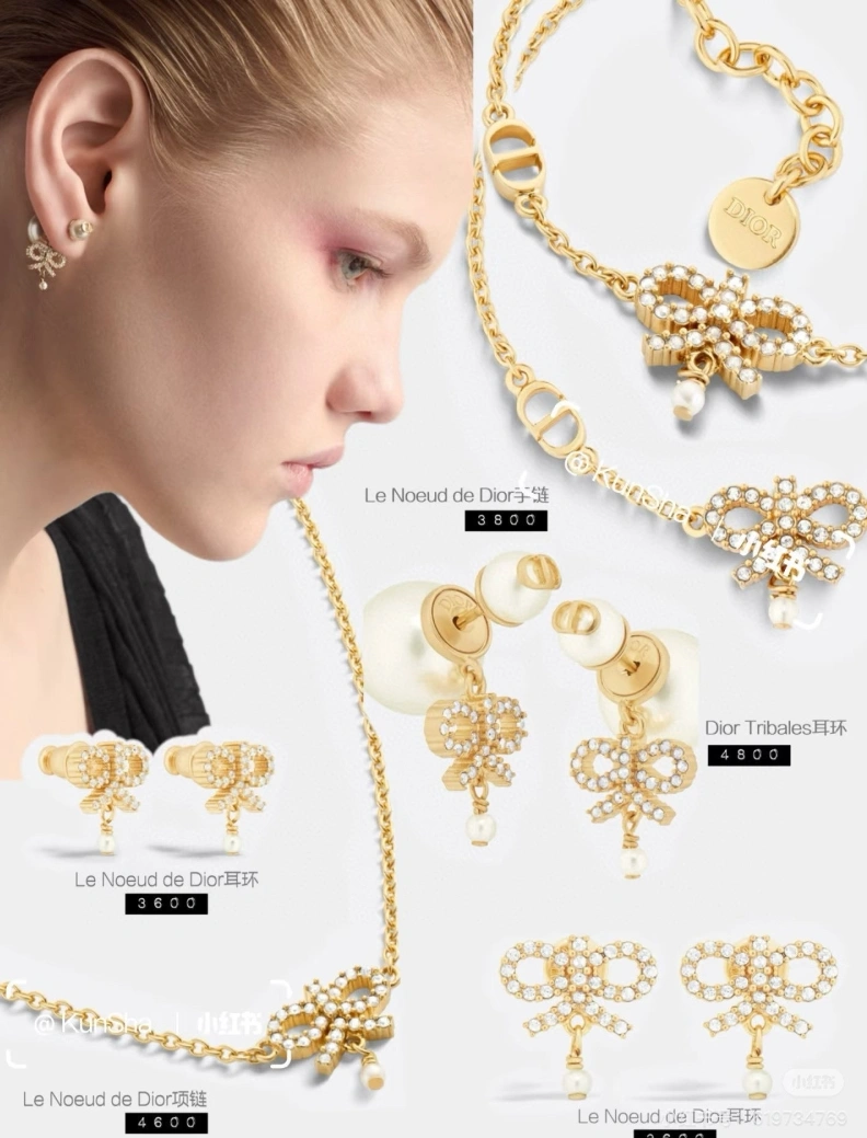 Christian Dxxr Earrings EyeCatching 293945