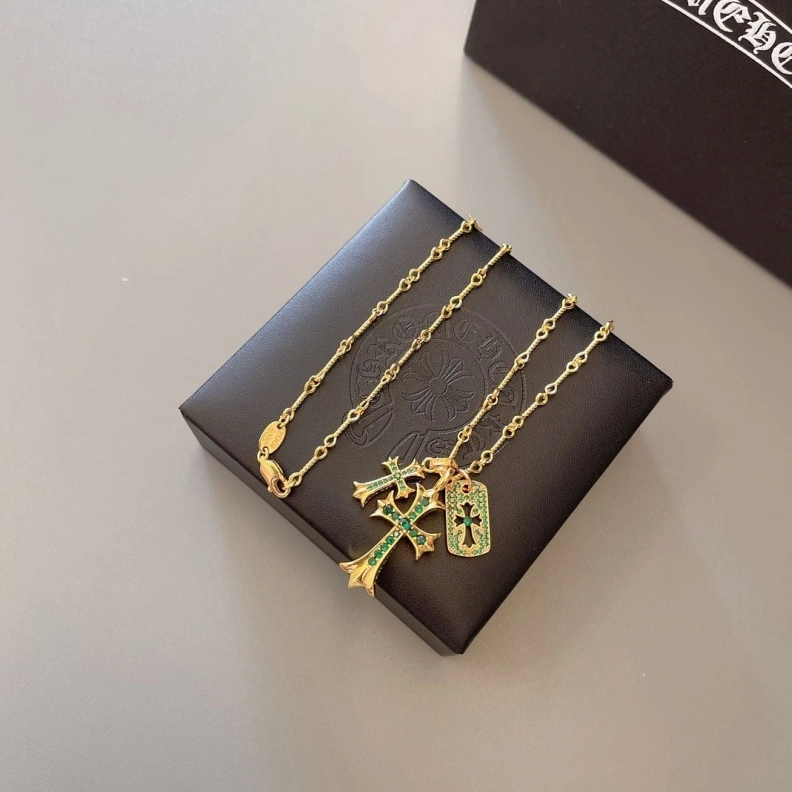 Efficient Chrxmx Hxxrts Necklaces 296179