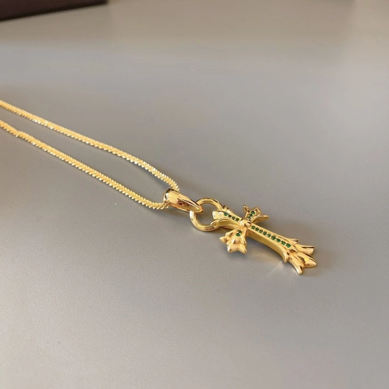 Trendy Chrxmx Hxxrts Necklaces 296159