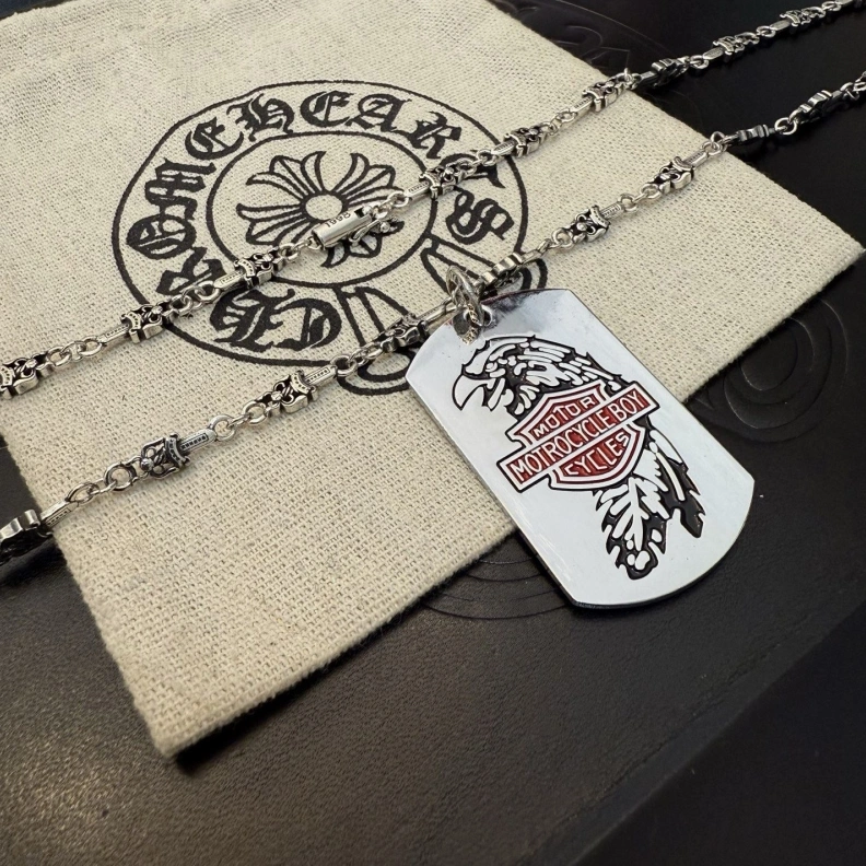 Sleek Chrxmx Hxxrts Necklaces 296141