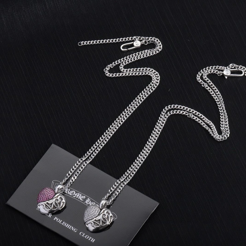 Chrxmx Hxxrts Necklaces Breathable 296137
