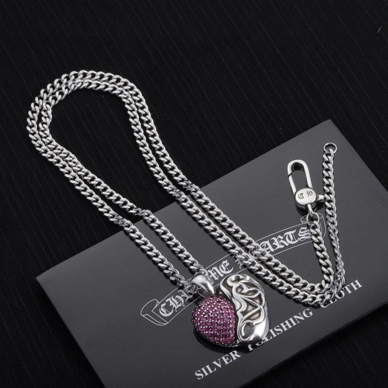 Chrxmx Hxxrts Necklaces Breathable 296137