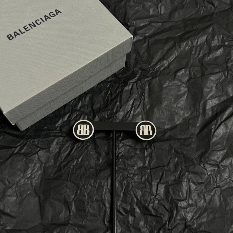 Minimalist Bxlxnciaga Earrings 282226