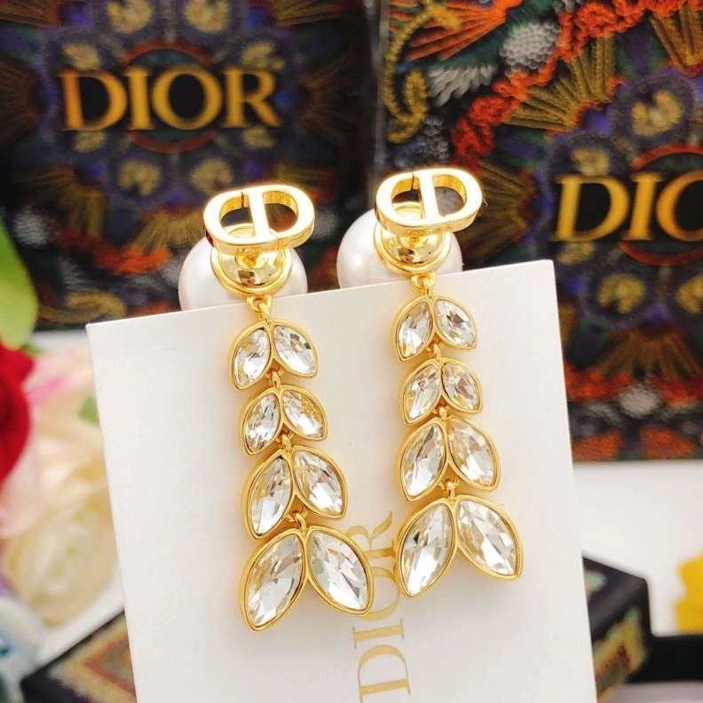 Fashionable Christian Dxxr Earrings 293895