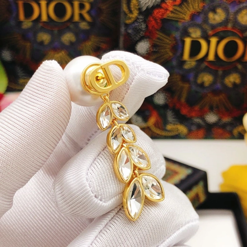 Fashionable Christian Dxxr Earrings 293895