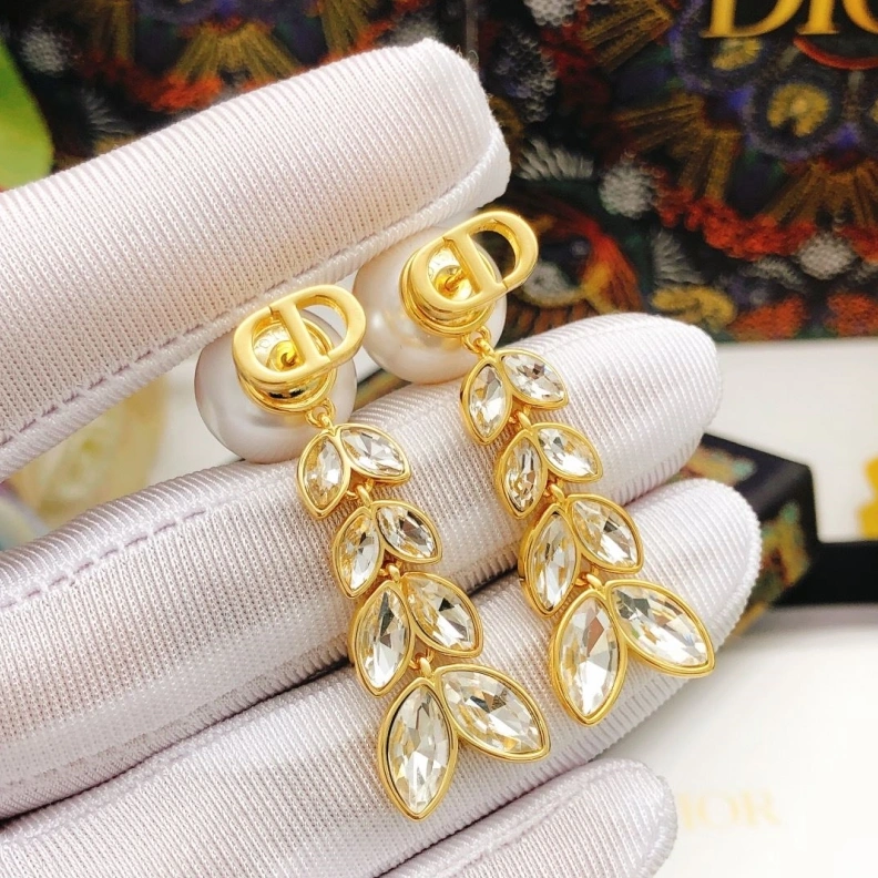 Fashionable Christian Dxxr Earrings 293895