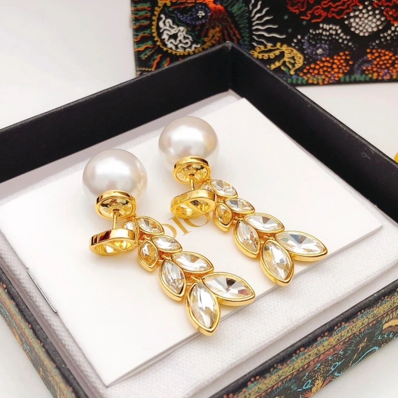 Fashionable Christian Dxxr Earrings 293895