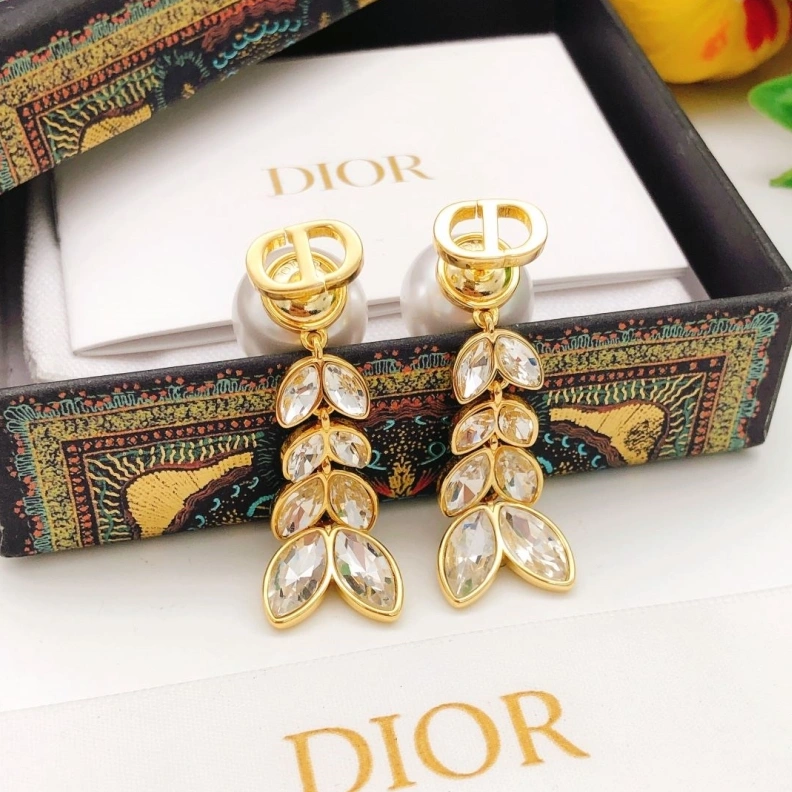 Fashionable Christian Dxxr Earrings 293895