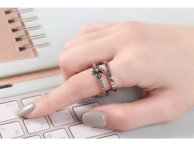 Chrxmx Hxxrts Rings Trendy 295682