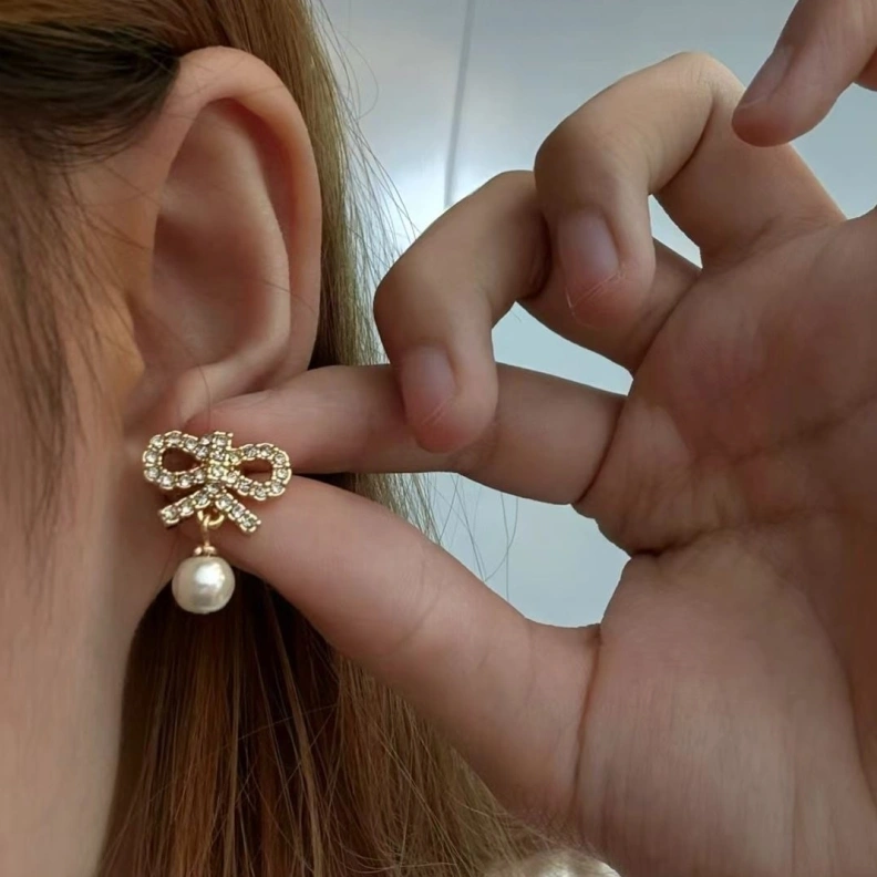 Compact Christian Dxxr Earrings 293888