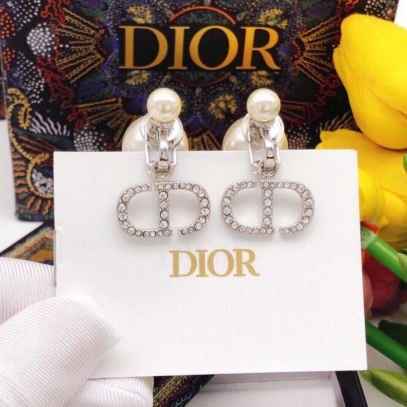 Fashionable Christian Dxxr Earrings 293875