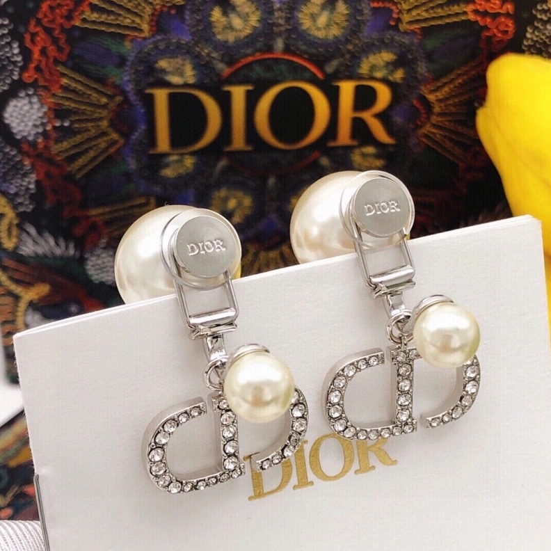 Fashionable Christian Dxxr Earrings 293875