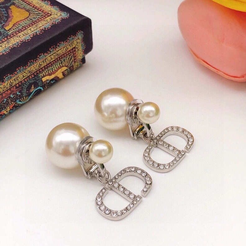 Fashionable Christian Dxxr Earrings 293875