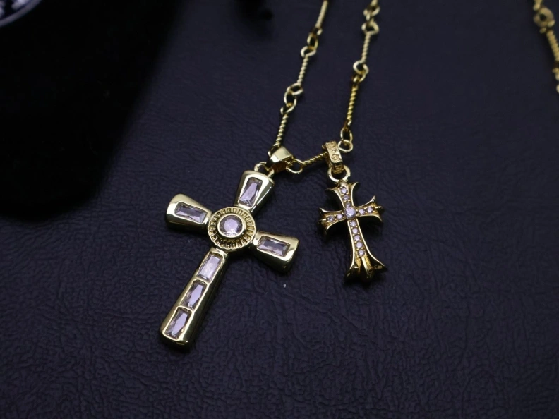 Trendy Chrxmx Hxxrts Necklaces 295882