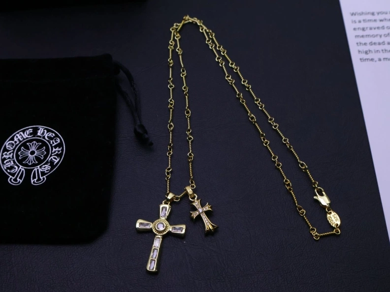 Trendy Chrxmx Hxxrts Necklaces 295882
